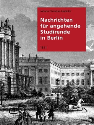 cover image of Nachrichten für angehende Studierende in Berlin